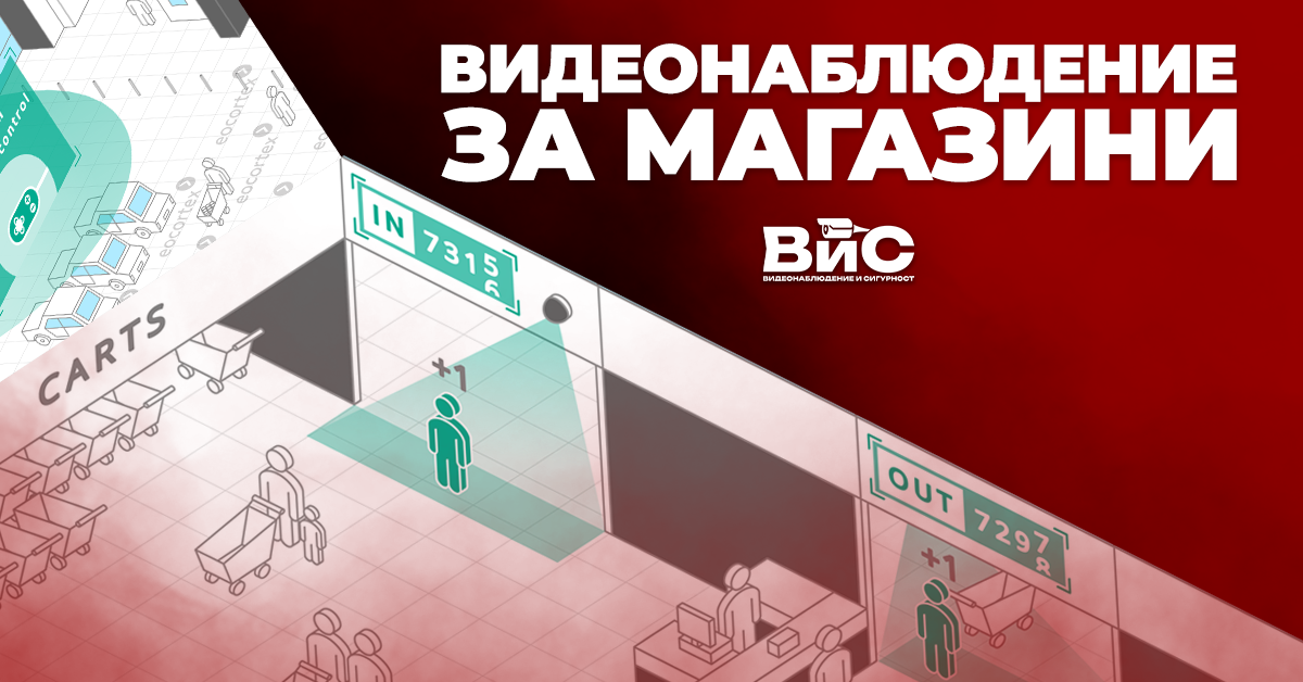 Видеонаблюдение за магазини-защита, контрол и спокойствие за вашия бизнес